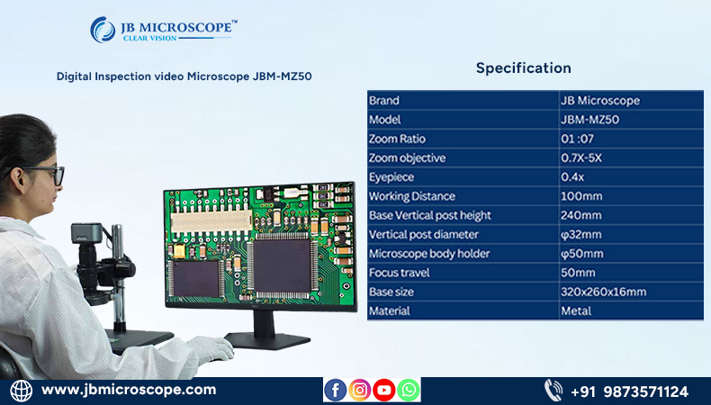 Video Inspection Microscope Video Inspection Digital Microscope manufacturers in India