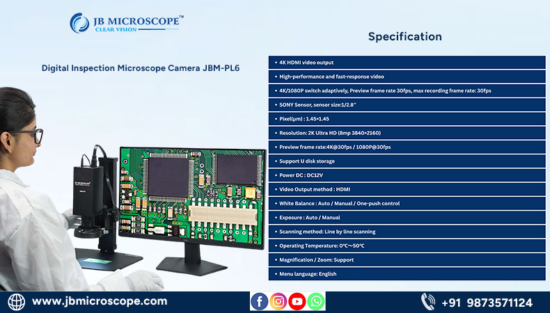 Digital Inspection Microscope manufacturer in Bangalore