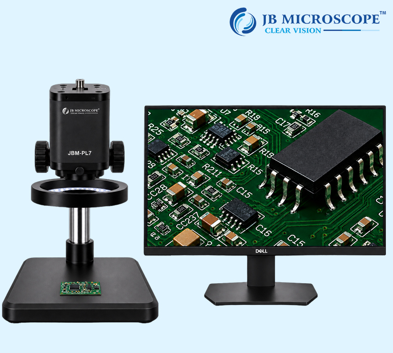 Auto Focus 28X HDMI 4K Microscope Camera JBM-PL7