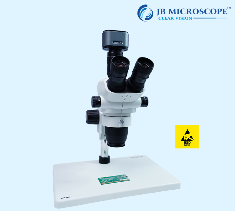 ESD Stereo Zoom Microscope JBM-PL45 view 3