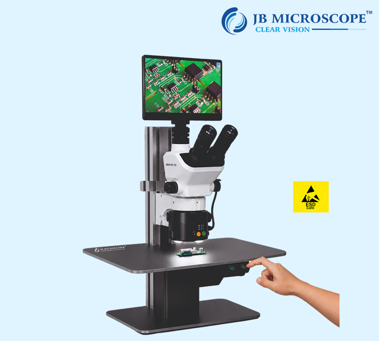 Stereo Zoom Microscope JBM-PL75 Z-Drive view 4